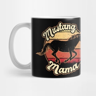 Mustang mama best gift for all Mustang loving ladies Mug